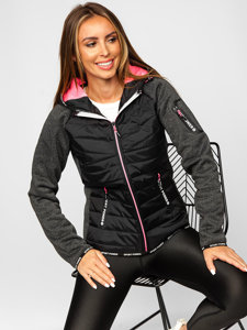 Women's Lightweight Sport Jacket Black Bolf KSW4004