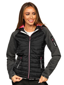 Women's Lightweight Sport Jacket Black Bolf KSW4004