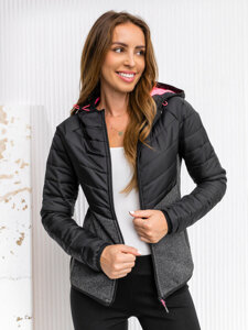 Women's Lightweight Sport Jacket Black Bolf KSW4005A1