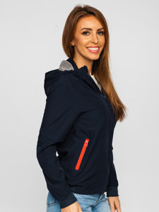 Women's Lightweight Sport Jacket Navy Blue Bolf HM097