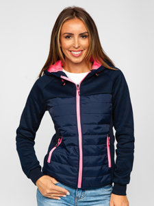 Women's Lightweight Sport Jacket Navy Blue Bolf KSW4002 