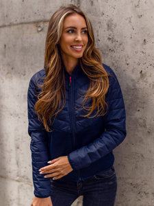 Women's Lightweight Sport Jacket Navy Blue Bolf KSW4005A