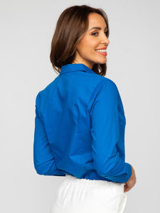 Women's Long Sleeve Shirt Blue Bolf HH039