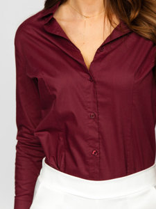 Women's Long Sleeve Shirt Claret Bolf HH039