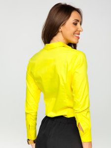 Women's Long Sleeve Shirt Yellow Bolf HH039