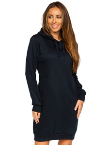 Women's Longline Hoodie Black Bolf YS10005