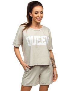 Women's Outfit Beige Bolf 7505