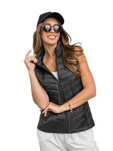 Women's Quilted Gilet Black Bolf 16M9063