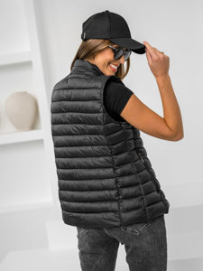 Women's Quilted Gilet Black Bolf 16M9155