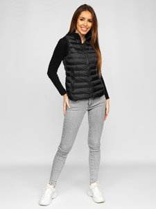 Women's Quilted Gilet Black Bolf 23077