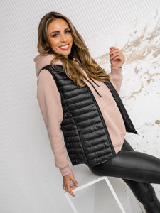 Women's Quilted Gilet Black Bolf 5M702