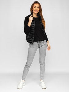 Women's Quilted Gilet Black Bolf B2705