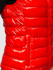 Women's Quilted Gilet Red Bolf R0107A