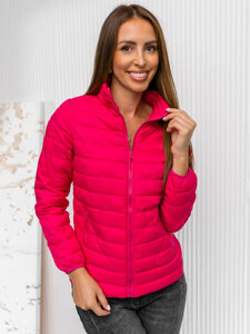 Women's Quilted Lightweight Jacket Pink Bolf 1141