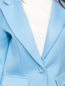 Women's Short Coat Sky Blue Bolf 20672