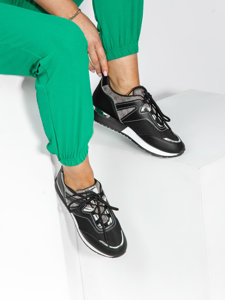 Women's Sneakers Black Bolf AD739