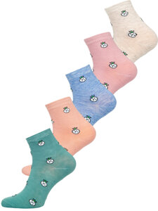 Women's Socks Multicolour Bolf DM66036-5P 5 PACK