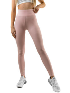 Women's Striped Leggings Pink Bolf 10328