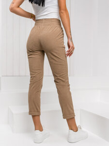 Women’s Striped Pants Brown Bolf W7856