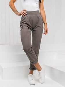 Women’s Striped Pants Grey Bolf W7856