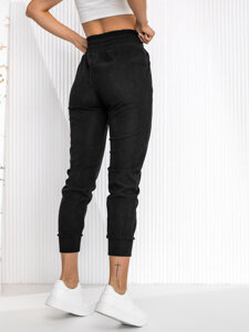 Women’s Striped Sweatpants Black Bolf W7858