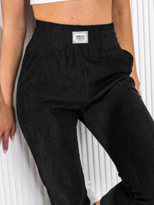 Women’s Striped Sweatpants Black Bolf W7863