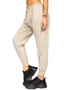 Women's Sweatpants Beige Bolf 0011