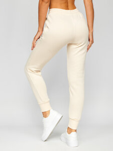 Women's Sweatpants Beige Bolf F23350