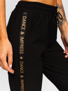 Women's Sweatpants Black Bolf W6963