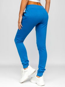 Women's Sweatpants Blue Bolf CK-01