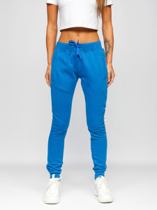 Women's Sweatpants Blue Bolf CK-01