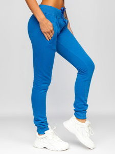 Women's Sweatpants Blue Bolf CK-01