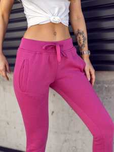 Women's Sweatpants Dark Pink Bolf CK-01B