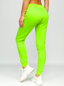 Women's Sweatpants Green-Neon Bolf CK-01