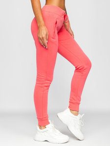 Women's Sweatpants Light Pink Bolf CK-01-19