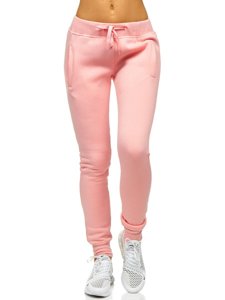 Women's Sweatpants Light Pink Bolf CK-01-38B