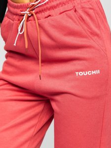 Women's Sweatpants Pink Bolf AF317NM