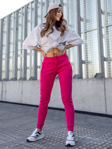 Women's Sweatpants Pink Bolf CK-01-19B