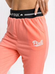 Women's Sweatpants Pink Bolf YY302NM