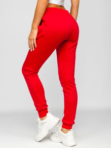 Women's Sweatpants Red Bolf CK-01