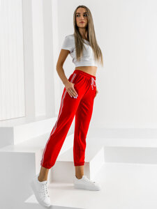 Women's Sweatpants Red Bolf YW01020A