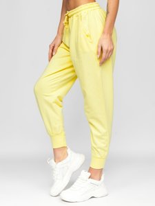 Women's Sweatpants Yellow Bolf 0011