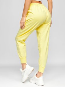 Women's Sweatpants Yellow Bolf 0011