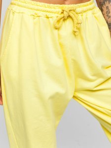 Women's Sweatpants Yellow Bolf 0011