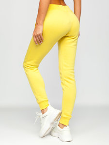 Women's Sweatpants Yellow Bolf CK-01-33