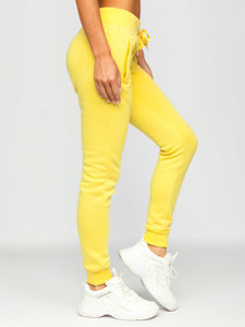 Women's Sweatpants Yellow Bolf CK-01-33