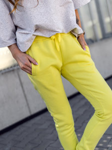 Women's Sweatpants Yellow Bolf CK-01B