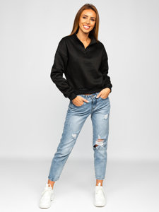 Women's Sweatshirt Black Bolf KSW2023