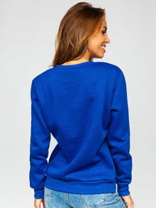 Women's Sweatshirt Cobalt Bolf W01