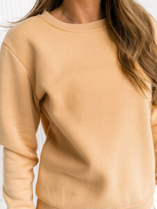 Women’s Sweatshirt Cream Bolf W01A